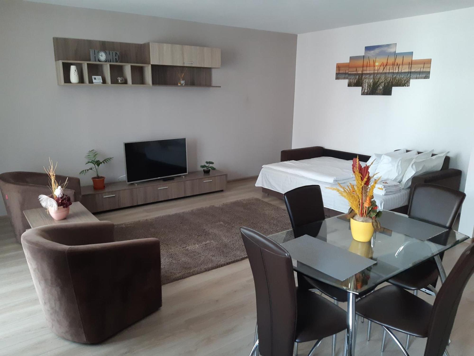 Apartament Marcel - Coresi Mall Braşov Eksteriør billede